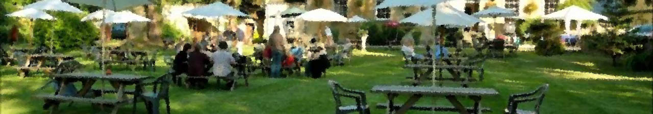 beer garden